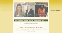 Desktop Screenshot of homertbrown.net