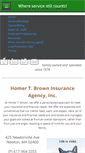 Mobile Screenshot of homertbrown.net